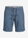 Jack & Jones Modré pánske chino šortky Jack & Jones Marco
