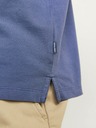Jack & Jones Modrá pánska polokošeľa Jack & Jones William