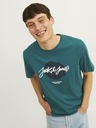 Jack & Jones Petrol Pánske tričko Jack & Jones JJTILEY