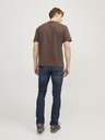 Jack & Jones Tmavomodré pánske džínsy úzkeho strihu Jack & Jones Glenn