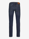Jack & Jones Tmavomodré pánske džínsy úzkeho strihu Jack & Jones Glenn