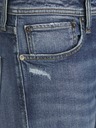 Jack & Jones Modré pánske džínsy rovného strihu Jack & Jones Mike