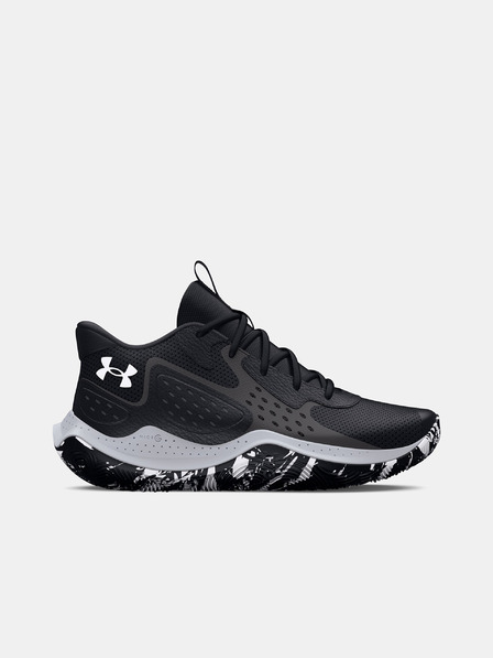 Under Armour Čierne kožené športové tenisky Under Armour UA JET '23 Unisex
