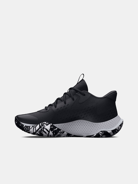 Under Armour Čierne kožené športové tenisky Under Armour UA JET '23 Unisex