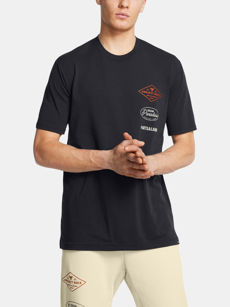 Under Armour Tričko Under Armour UA Pjt Rck SS Tools-BLK
