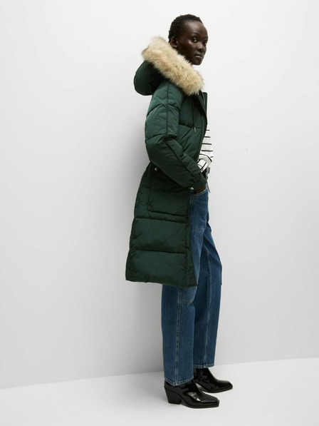 Marks & Spencer Prešívaný kabát Thermowarmth™ Marks & Spencer zelený