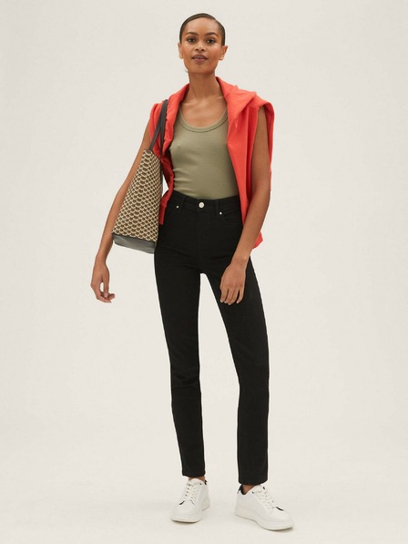 Marks & Spencer Čierne dámske slim fit džínsy Marks & Spencer Lily