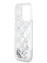 Karl Lagerfeld Liquid Glitter Monogram Gradient zadný kryt pre iPhone 15 Pro Max White Karl Lagerfeld