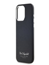 Karl Lagerfeld Grained PU Hotel RSG zadný kryt pre iPhone 15 Pro Max Black Karl Lagerfeld