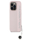 Karl Lagerfeld Karl Lagerfeld PU Saffiano zadný kryt s kamienkovým šarmom pre iPhone 14 Pro Max ružový