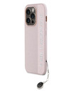Karl Lagerfeld Karl Lagerfeld PU Saffiano zadný kryt s kamienkovým šarmom pre iPhone 14 Pro Max ružový