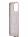 Karl Lagerfeld Tekutý silikónový zadný kryt Karl and Choupette Magsafe pre iPhone 15 Pro Max Pink Karl Lagerfeld