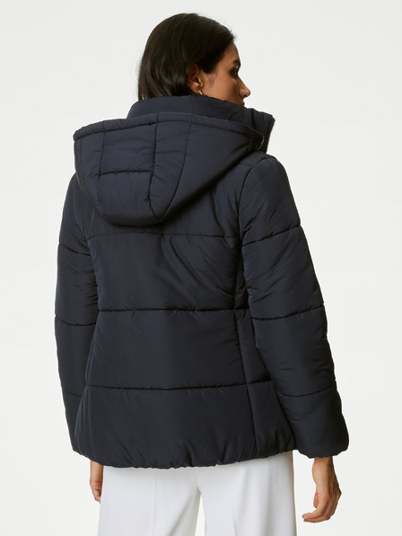 Marks & Spencer Modrá dámska prešívaná bunda Thermowarmth™ Marks & Spencer