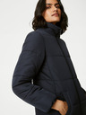 Marks & Spencer Modrá dámska prešívaná bunda Thermowarmth™ Marks & Spencer
