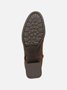 Geox Tmavohnedé dámske členkové topánky Geox Walk Pleasure 55