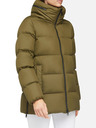 Geox Khaki dámska páperová bunda Geox Camei
