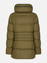 Geox Khaki dámska páperová bunda Geox Camei