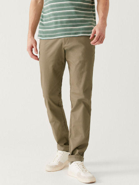 Marks & Spencer Khaki pánske chino nohavice Marks & Spencer