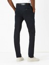 Marks & Spencer Nohavice Marks & Spencer Stretch Chino Slim Fit Pants Navy Blue