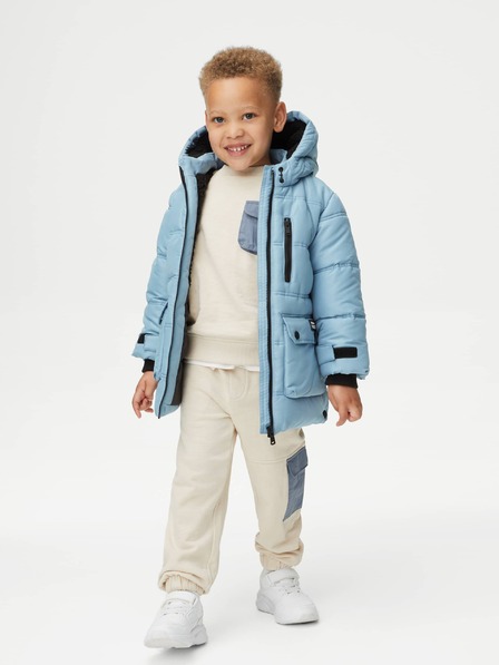 Marks & Spencer Zateplený kabát s kapucňou s technológiou Stormwear™ (2-8 rokov) Marks & Spencer