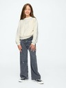 GAP Detská oversize mikina s logom GAP