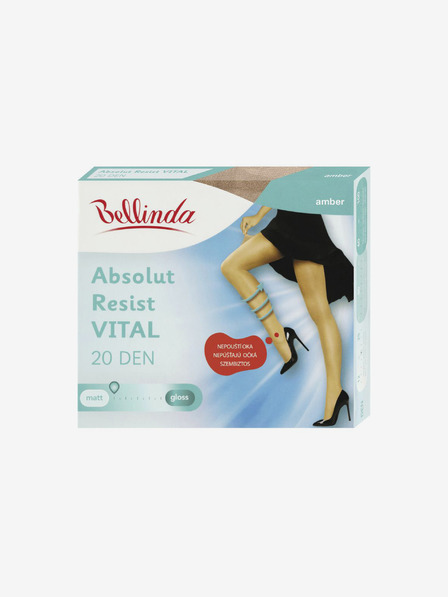 Bellinda Bellinda Béžové dámske pančuchové nohavice 20 DEN ABSOLUT RESIST VITAL