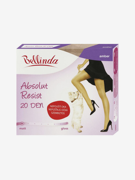 Bellinda Čierne dámske pančuchové nohavice Bellinda 20 DEN ABSOLUT RESIST