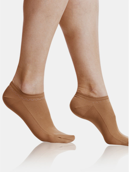 Bellinda Čierne dámske ponožky Bellinda FINE IN-SHOE SOCKS