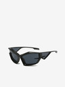 VEYREY VeyRey Unisex futuristické slnečné okuliare Calictor Black Universal