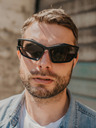 VEYREY VeyRey Unisex futuristické slnečné okuliare Calictor Black Universal