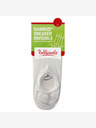 Bellinda Biele unisex ponožky Bellinda BAMBUS SNEAKER SOCKS