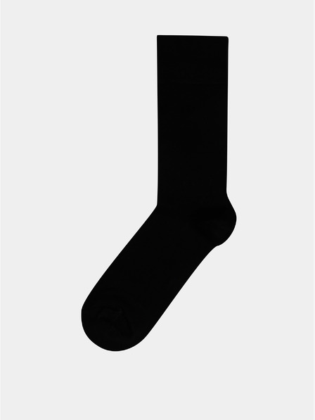Bellinda Čierne pánske ponožky Bellinda BAMBUS COMFORT SOCKS