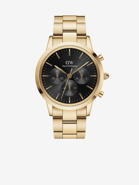 Daniel Wellington Pánske zlaté hodinky Daniel Wellington Iconic