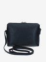 Elega Čierna dámska kožená crossbody kabelka ELEGA Hillary