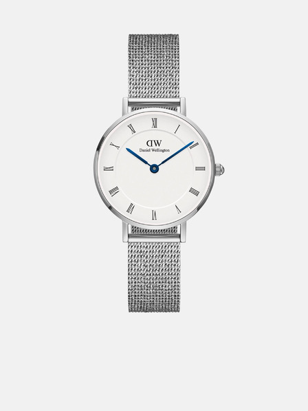 Daniel Wellington Strieborné dámske hodinky Daniel Wellington Mesh Petite Sterling Silver