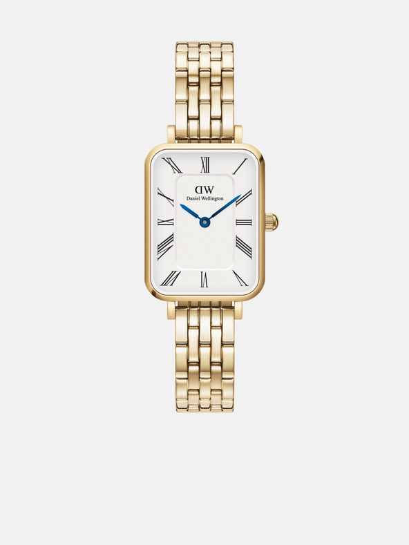 Daniel Wellington Zlaté dámske hodinky Daniel Wellington Quadro 5 článkov
