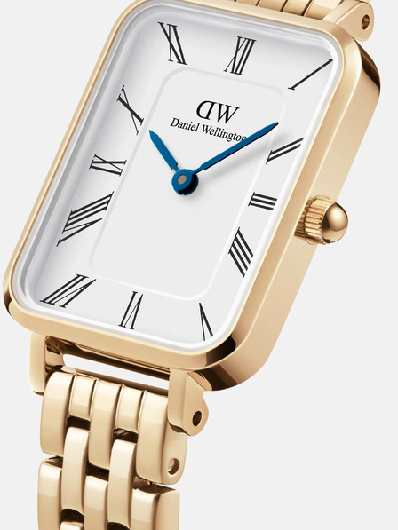 Daniel Wellington Zlaté dámske hodinky Daniel Wellington Quadro 5 článkov