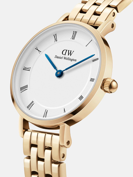 Daniel Wellington Zlaté dámske hodinky Daniel Wellington Petite s 5 článkami