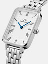 Daniel Wellington Strieborné dámske hodinky Daniel Wellington Quadro s 5 článkami