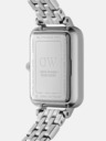 Daniel Wellington Strieborné dámske hodinky Daniel Wellington Quadro s 5 článkami