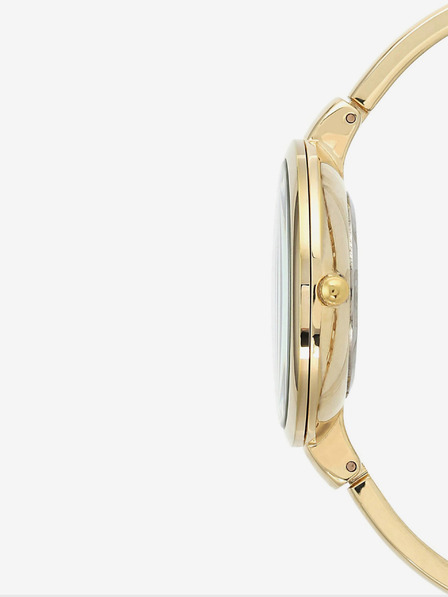 Anne Klein Dámska súprava zlatých hodiniek a náramkov Anne Klein