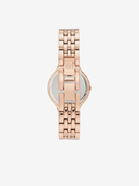 Anne Klein Súprava hodiniek a retiazky Anne Klein z ružového zlata