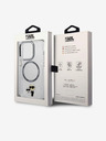 Karl Lagerfeld IML Karl and Choupette NFT MagSafe Zadný kryt pre iPhone 15 Pro Transparent Karl Lagerfeld