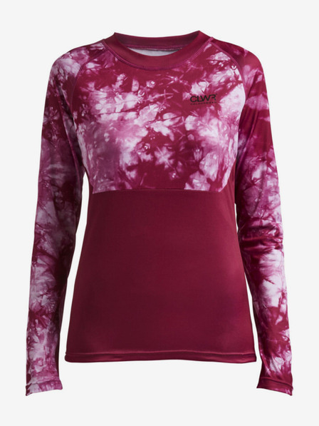 Tenson Dámske funkčné tričko s dlhým rukávom COLOURWEAR Shelter LS Jersey W pink batik