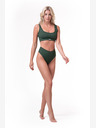 Nebbia Miami sporty bikini - bralette 554 S,tmavozelená