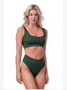 Nebbia Miami sporty bikini - bralette 554 S,tmavozelená