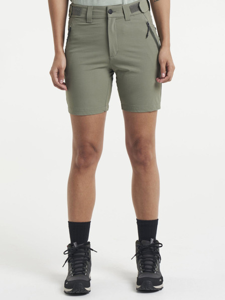 Tenson Dámske outdoorové šortky TENSON TXlite Adventure Shorts W tmavo zelené