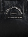 Karl Lagerfeld Čierna dámska kabelka KARL LAGERFELD Rue St-Guillaume