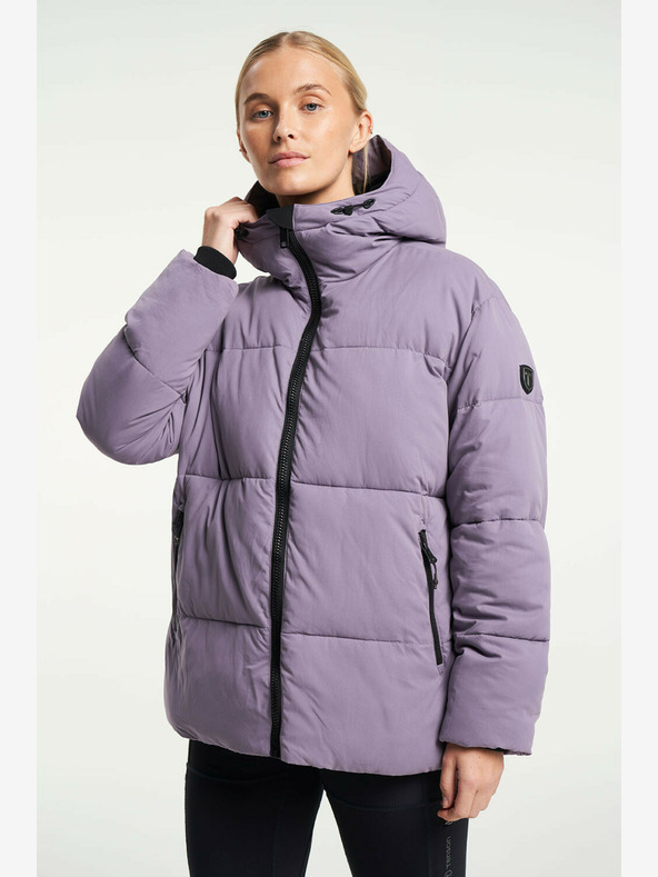 Tenson dámska zimná lifestylová bunda TENSON Milla Jacket W fialová