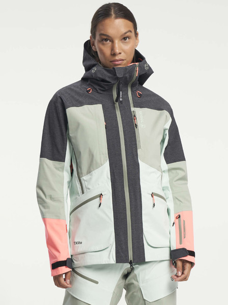 Tenson Dámska bunda TENSON Touring Shell Jacket W svetlozelená